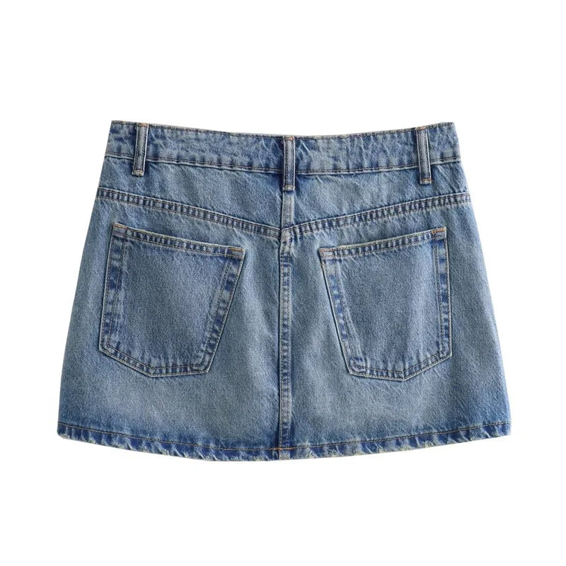 Denimkjol